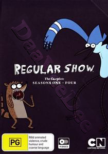Regular Show (Complete Seasons 1-4) - 9-DVD Box Set (DVD)
